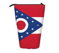 WOPQS Ohio State Flag - Astuccio verticale retrattile, per cancelleria e cancelleria
