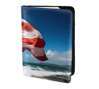 WOPQS Porta passaporto con bandiera del Porto Rico, 14 cm, accessori da viaggio per documenti