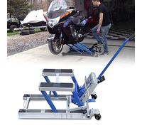 WOQLIBE Sollevatore idraulico per moto fino a 680 kg, per moto e ATV, ascensore