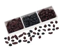 Woration 150 g di frutta secca artificiale con ciotola set di uva secca artificiale e mirtilli rossi e mirtilli alimentari modello di cucina casa decorazione tavolo