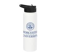 Worcester State University Lancers WSU Institutional Mark Stainless Steel Insulated Water Bottle