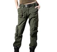 Worclub Pantaloni Militari da Donna Pantaloni Tattici Pantaloni mimetici da Donna Pantaloni Cargo Pantaloni da Campeggio Multifunzione all'aperto