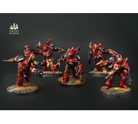 Word Bearers Legion Gal Vorbak warhammer 40K COMMISSIONE dipinto