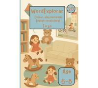 Word Explorer 20 - Colour, play and learn English! Toys: Fun Activity Book for Kids Ages 6-8 - Coloring, writing and tracing