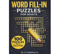 Word Fill-In Puzzles For Adults