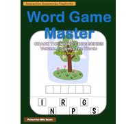 Word Game Master: Crack The Word Code Series: Volume 1: Guess The Words - 35 Exciting Unscramble Letters & Form Words Puzzles for Kids Ages 4-6 ... Book for children Black & White Print