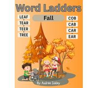 Word Ladder for Grade 1-2: Fun Spelling and Vocabulary: Fall