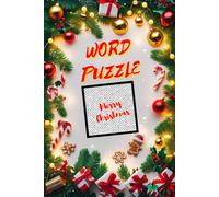 WORD PUZZLE Christmas Theme: Christmas Word Puzzle Wonderland | For any age | Give the gift