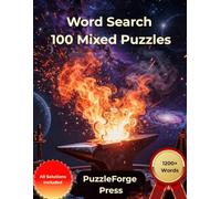 Word Search - 100 Mixed Puzzles: Large Print for Adults and Seniors | Large Format | 1 Puzzle Per Page | Solutions Included | Over 1300 Words | Mixed ... for Variety, Relaxation and Gift Ideas