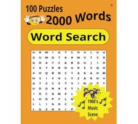 Word Search 1960's Music Scene