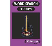 WORD SEARCH 1990: Back to the '90s | Ultimate Word Search Fun | 6x9,110 Page Book filled with Interesting Puzzle Challenges |