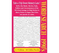 WORD SEARCH - 1990’s: WORD SEARCH PUZZLE BOOK FEATURING THE 1990’S
