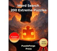 Word Search - 200 Extreme Puzzles: Large Print for Adults and Seniors | 3000+ Words | 2 Puzzles Per Page | Solutions Included | Extreme Word Search Challenge and a Great Gift