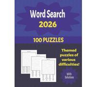 Word Search 2026: 100 Word Search Puzzles Easy, Medium & Challenging Levels