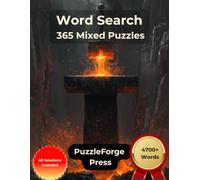 Word Search - 365 Mixed Puzzles: Large Print for Adults and Seniors | 4700+ Words | 2 Puzzles Per Page | Solutions Included | Easy to Extreme Word Search in One Book
