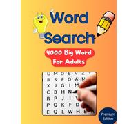 WORD SEARCH: 4000 BIG WORD FOR ADULTS