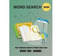 Word Search 700+ words: The Big Word Search Puzzle Book for Adults: Large Print Puzzles for Fun and Relaxation