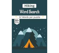 Word Search about Hiking: Hiking Themed Word Searches | Compact 6x9 Size