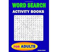 word search activity books for adults: 90+ Large-Print Easy Puzzles