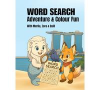 Word Search Advantage & Colour Fun with Merlia, Zora and Quill: 100+ Word Puzzle | Fun Challenges For Children | Search and Find Words Activity Book With Multiple Levels Of Difficulty