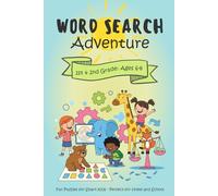 Word Search Adventure: Fun Word Search Puzzles for Kids | 1st & 2nd Grade | Ages 6-8