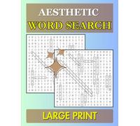 Word Search Aesthetic Puzzle Book for Teens and Adults, 50 Relaxing Challenges to Calm Your Mind