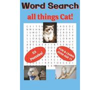 Word Search, All things Cat