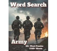 Word Search: Army 60+ Word Puzzles 1700+ Words