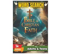 Word Search: Bible and Christian Values | 56 Uplifting Puzzles for Faith-Filled Fun & Relaxation |56 Word Puzzles |Portable 6 x 9 Size | Seasonal Joy ... | Perfect for Gift, Holidays & Camping