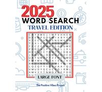 Word Search Book - 720 Words: Relaxing Word Search Puzzle Book for Adults and Seniors, Travel Edition, Large Font, Fun Word Find for Adults