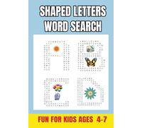 Word Search Book: Bold and Simple A-Z Puzzles to Learn Letters - Perfect for Smart Kids, Travel, and Holiday Fun