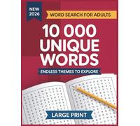 Word Search Book for Adults: Fun Brain Training Puzzles for Stress Relief and Cognitive Health