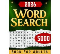 Word Search Book for Adults - Large Print: 5000 New Words in This Big Word Search Book - Relaxing Puzzles for All Ages, Teens to Seniors