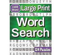 Word Search Book for Adults: Large Print Word Search Book | 8.5 x 11, 155 pages | 124 Puzzles with Topics about the Outdoors, Travel and Inspirational Words for Adults and Seniors.