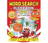Word Search Book for Kids Ages 4-6: Over 99 Fun Challenges: Boost Reading & Problem Solving Skills: Simple Word Search Activities for Preschool and Kindergarten Kids Learning to Read