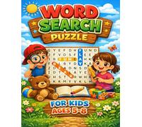 Word Search Book for Kids Ages 5-8: 100 Fun Puzzles to Improve Vocabulary, Focus & Learning | Brain Boosting Activity Book for Boys & Girls