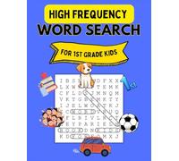 Word Search Book for Kids: High Frequency 1st Grade Words