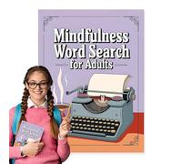 Word Search Books For Adults - Large Print Puzzle Collection, Relaxing Brain Teasers, Multilevel Word Find, Cognitive Activity Games, Stress Relief Entertainment | Mind Sharpening Book For Adults Rela