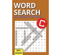 Word Search C: Puzzles for Adults, Teens and Seniors +Solutions | 6x9 inches, Fun Games, Easy to Read Print