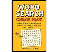 Word Search Chaos Pack: The Only Thing You Won't Overanalyze Today