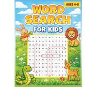 Word Search & Coloring Book for Kids Ages 4-8: Fun and Easy Puzzles with Cute Animals | Learn, Play, Search & Color for Hours of Creative Fun