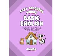 Word Search Coloring Book to Relax and Unwind | A Calming and Stress-Relieving Hobby with English Words and Adorable Drawings: English Coloring Word Search