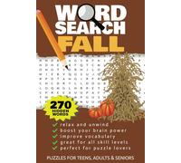 Word Search Fall Edition: Word searches with easy to read puzzles about Fall, Thanksgiving and more! 30 puzzles, solutions included ... Gift for Vacations, Holiday and Free Time!