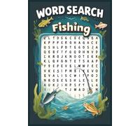 Word search fishing: 58 puzzles | All about fishing | Solutions included