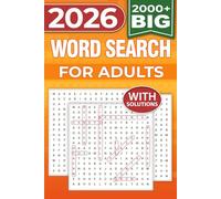 Word Search for Adults: 2000+ Relaxing Word Find Challenges to Boost Memory for Seniors & Teens