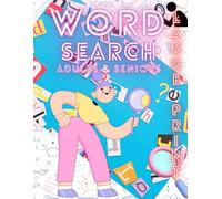 Word Search for Adults: Large print Adults & Seniors Brain exercise 2024