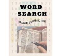 Word Search for Adults, Seniors, Teens, Extreme words, Large puzzles book
