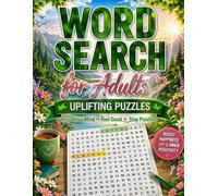 Word Search for Adults: Uplifting & Relaxing Puzzles to Boost Happiness, Focus & Positivity | Fun Word Searches for Stress Relief