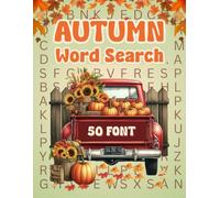 Word Search for Autumn: Extra Big Font Word Seek Puzzles (50 Font). Cozy Fall Word Search for Adults, Teens and Seniors. Relax and Unwind with This Seasonal Activity Book