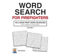 Word Search for Firefighters, Volume 1